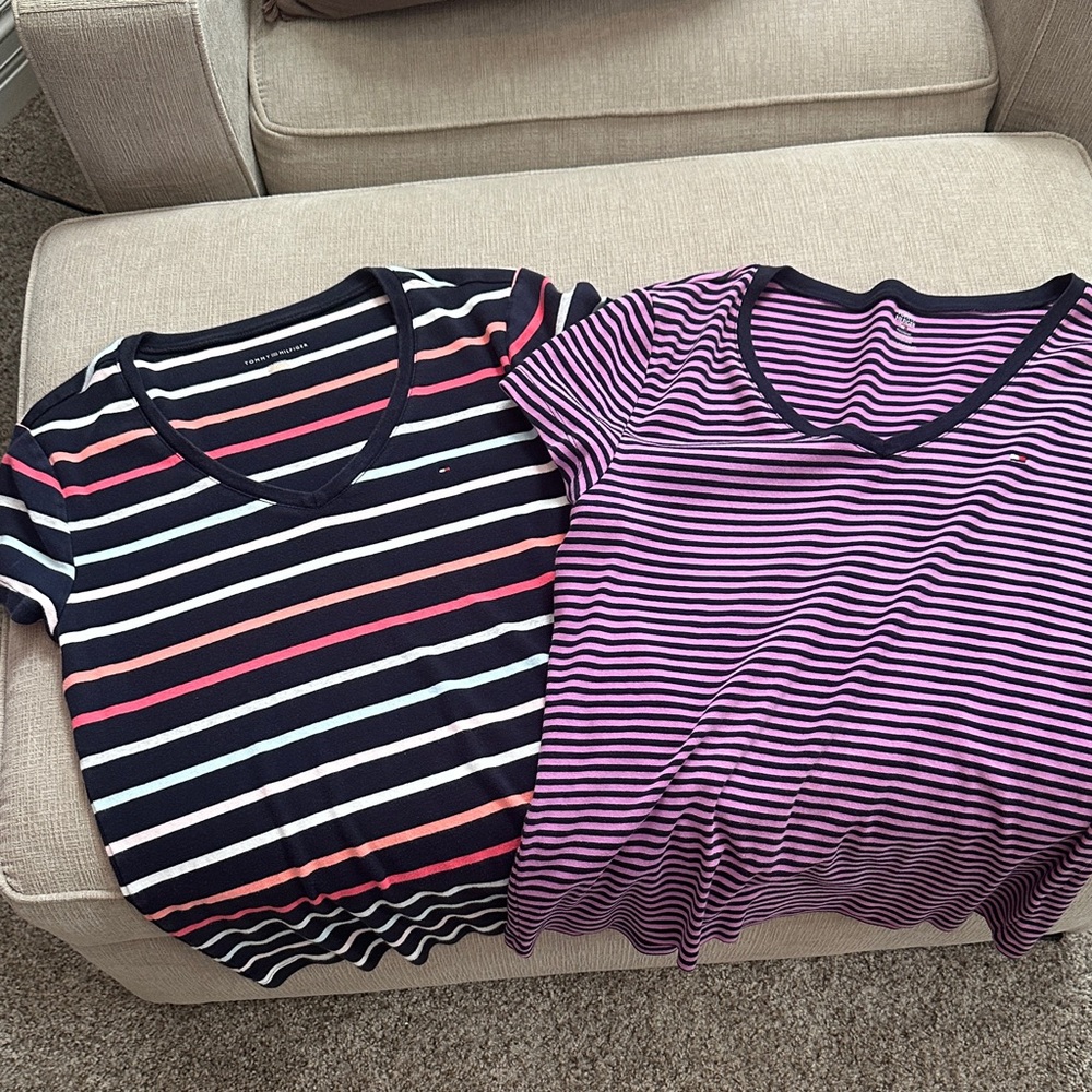 Tommy Hilfiger Striped T-Shirt Duo